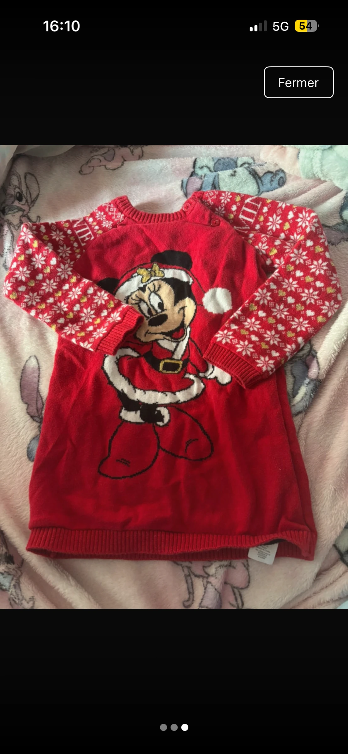 Pull robe Minnie 
